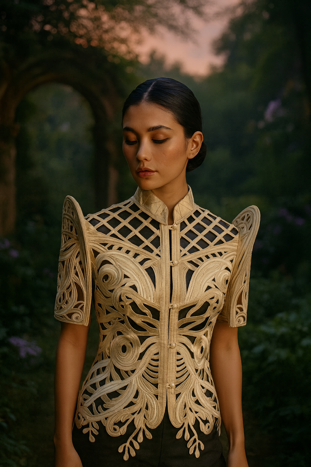 Marian Cutwork Blouse